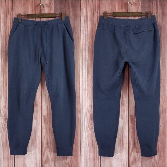 *READ* Lululemon Mens Large City Sweat Jogger 29" Navy Blue Athleisure M5484S - Picture 1 of 15
